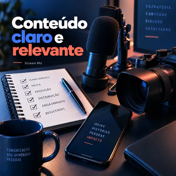 Conteúdo claro e relevante